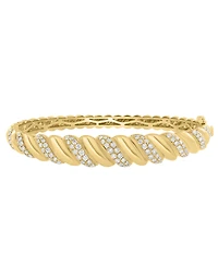 Effy Collection Diamond Bangle Bracelet (1-1/2 ct. t.w.) in 14k Yellow Gold