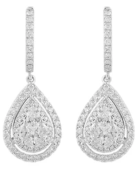 Effy Collection Diamond Drop Earrings (1-1/8 ct. t.w.) in 14k White Gold