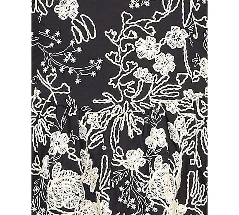 Seni & Cade Juniors' Square Neck Mini Dress