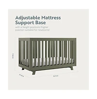 Storkcraft Beckett 3-in-1 Convertible Crib (Olive)