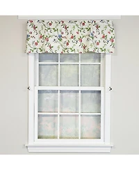 Rlf Home 100% Cotton High Quality English Ivy Tailored Window Valance with 1.5" Rod Pocket 50" W X 12" L Spring