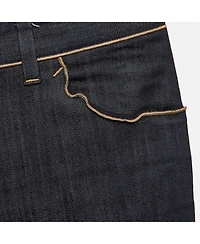 Pre-Owned Dolce & Gabbana Women's Blue Denim Wide Leg Jeans