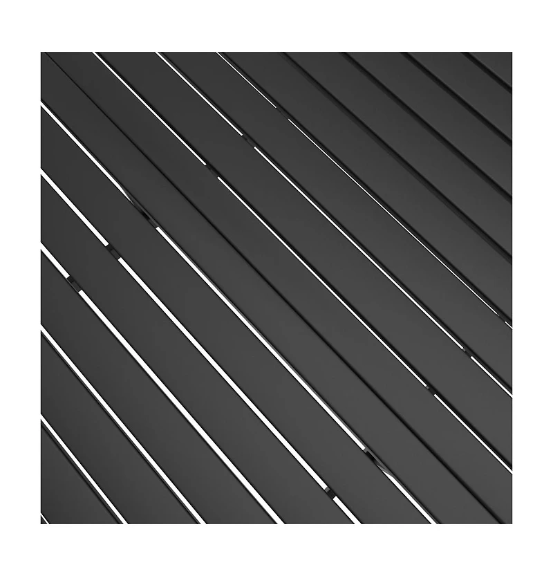 vidaXL Patio Table Anthracite 55.1"x31.5"x28.3" Steel