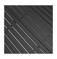 vidaXL Patio Table Anthracite 55.1"x31.5"x28.3" Steel