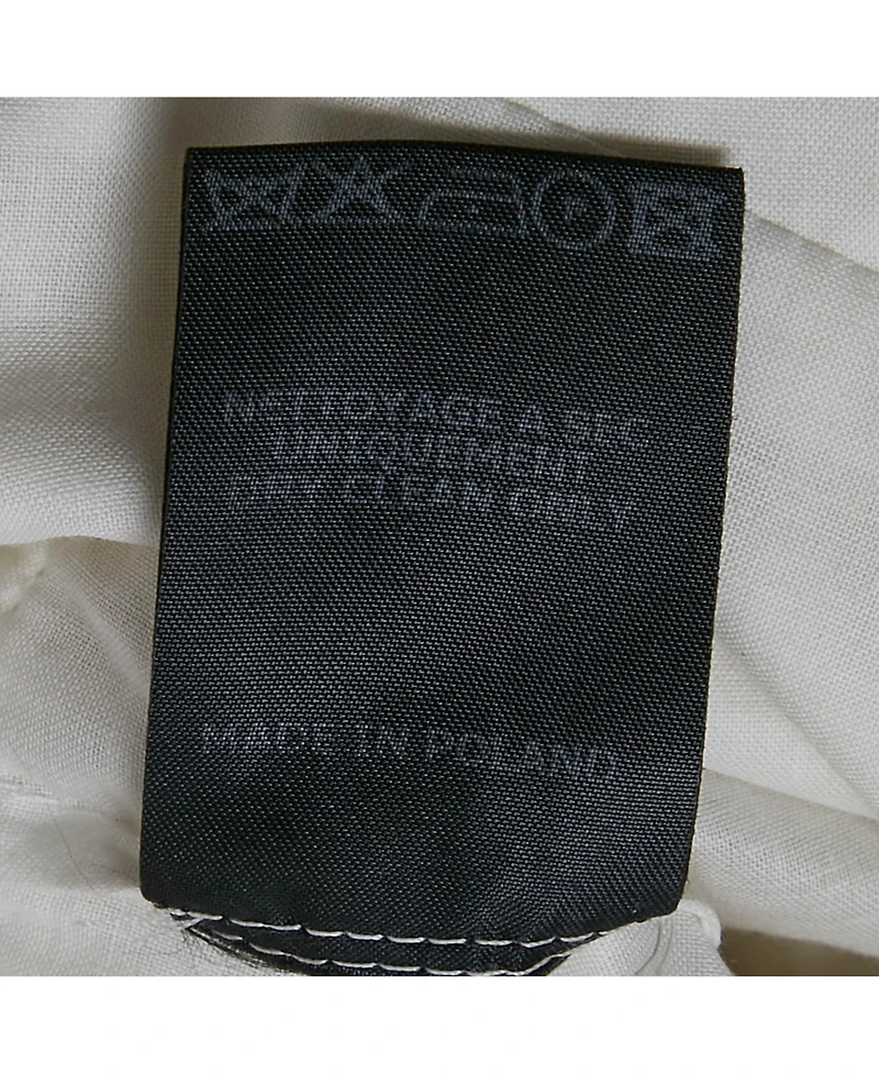 Pre-Owned Isabel Marant Women's White Cotton V-Neck Ruffled Glory Mini Dress