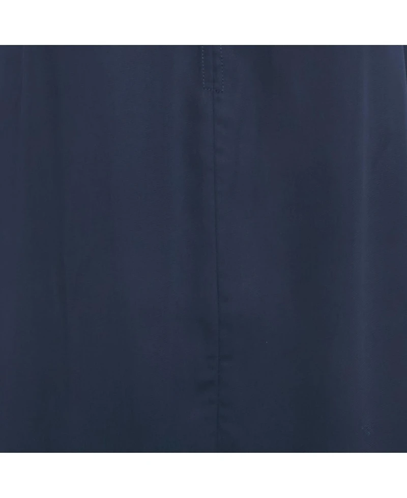 Pre-Owned Stella Mccartney Women's Navy Blue Georgette Chain Detail Mini Dress