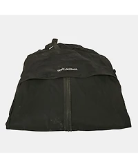 Pre-Owned Dolce & Gabbana Women's Black Ruched Mesh Halter Neck Maxi Dress