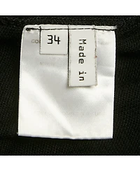 Pre-Owned Balenciaga Women's Black Knit V-Neck Dress