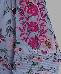 Bcbg Women's Long-Sleeve Tie Detail Pull-On Top