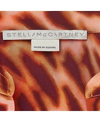 Pre-Owned Stella Mccartney Women's Multicolor Print Silk Buttoned Shirt Blouse