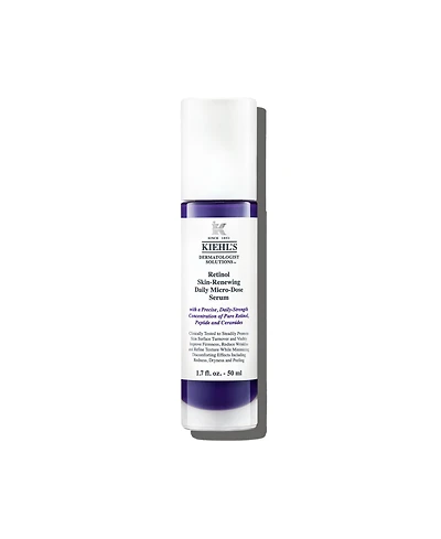 Kiehl's Since 1851 Micro-Dose Anti-Aging Retinol Serum with Ceramides and Peptide, 1.7-oz.