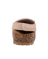 Bebe Girls' Toddler 5T-10T Buckled Details Back Strap Sandals