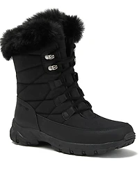 Lands' End Women's Wide Width Expedition Trail Waterproof Lace Up Snow Boots