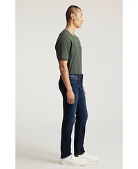 Mavi Jeans Men's Jake Slim Leg Midnight Brushed Feather Blue