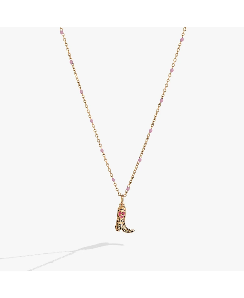 Barbie Cowboy Boot Pendant Necklace