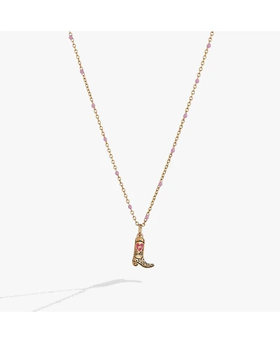 Barbie Cowboy Boot Pendant Necklace