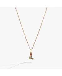 Barbie Cowboy Boot Pendant Necklace
