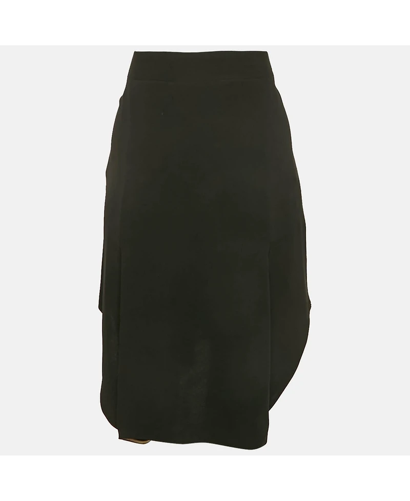 Pre-Owned Chloe Women's Pre-Owned Chloé Black Silk Pleated Short Skirt