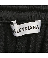 Pre-Owned Balenciaga Women's Logo Striped Jersey Track Pants