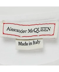 Pre-Owned Alexander Mcqueen Women's Printed Jersey T-Shirt