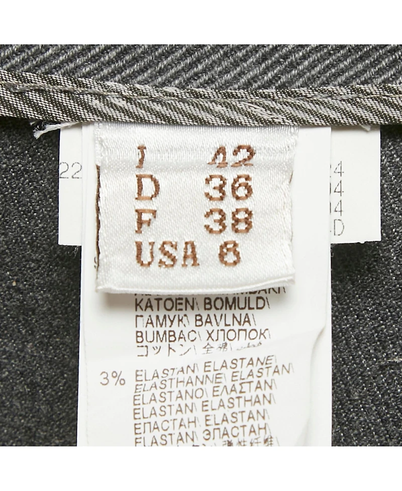 Pre-Owned Brunello Cucinelli Women's Gabardine Formal Trousers