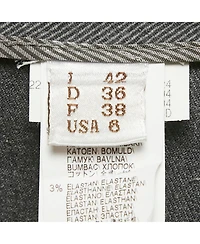 Pre-Owned Brunello Cucinelli Women's Gabardine Formal Trousers