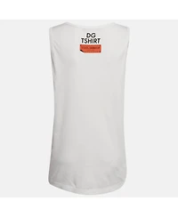Pre-Owned Dolce & Gabbana Women's #dg Print Jersey Tank Top