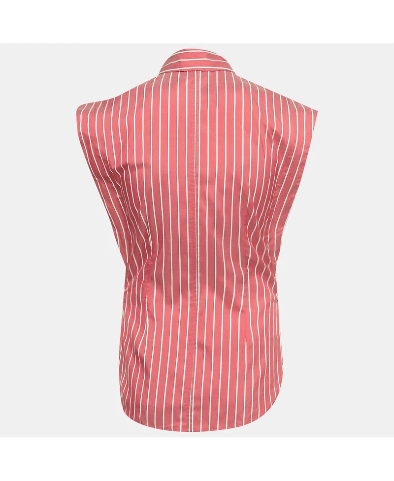 Pre-Owned Isabel Marant Women's Striped Silk Enza Shirt