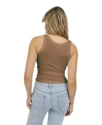 Belle & Bloom Women's Last Time Ribbed Tank Top