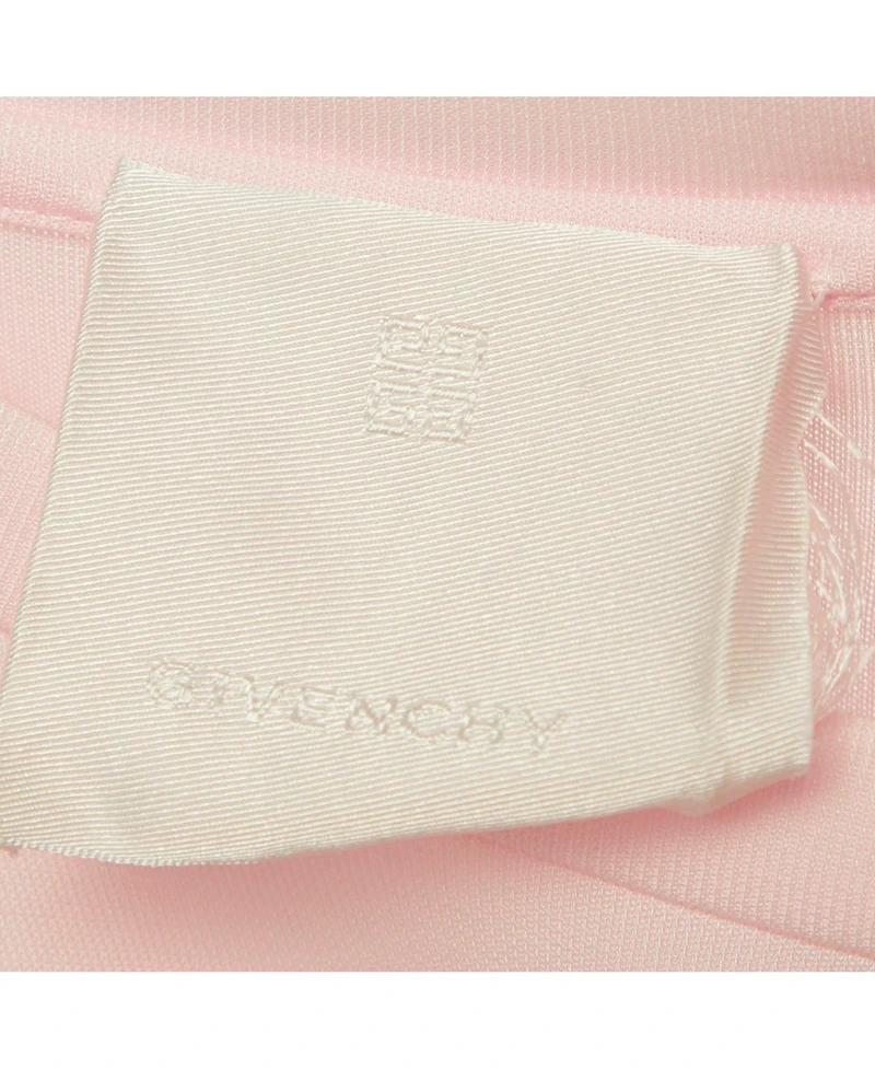 Pre-Owned Givenchy Women's Pink Jersey 4G Asymmetrical Top