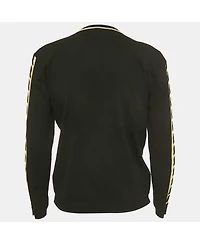 Pre-Owned Versace Women's Black Knit Cut