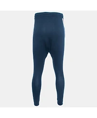 Pre-Owned Balmain Men's Navy Blue Cotton Side Stripe Detail Drawstring Yoga Pants