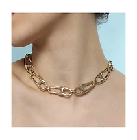 Women's The Pavement-Link Chain Necklace - California Gold