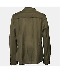 Pre-Owned Burberry Women's London Vintage Button Front Blouse