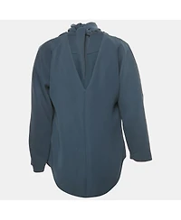 Pre-Owned Balenciaga Women's Crepe Tie