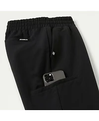 Jaanuu Petite Jace 7-Pocket Skinny Scrub Jogger