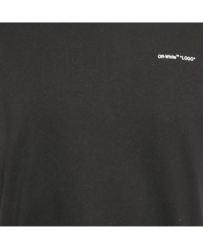 Pre-Owned Off-White Men's Pre-Owned Jersey Crew Neck T-Shirt