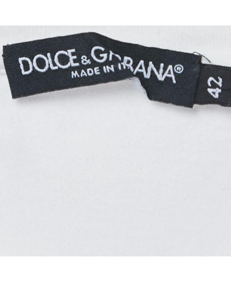 Pre-Owned Dolce & Gabbana Women's Santa Belleza Print Jersey T-Shirt
