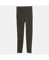 Pre-Owned Burberry Women's Jersey Zip Detail Cut-Out Pants