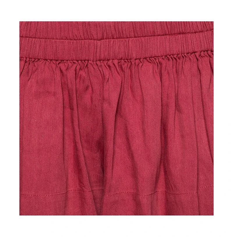 Pre-Owned Isabel Marant Women's Etoile Red Linen Blend Shorts