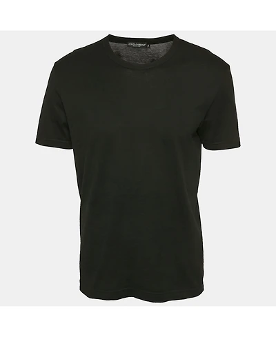 Pre-Owned Dolce & Gabbana Men's Jersey Crewneck T-Shirt