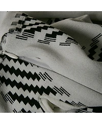 Pre-Owned Stella Mccartney Women's White Plaid Knit Trousers