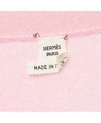 Pre-Owned Hermes Women's Pink & Orange Cashmere Knit Long Cardigan