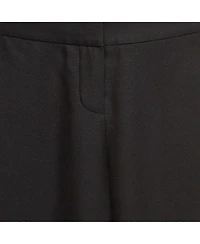 Pre-Owned Balmain Women's Black Gabardine Flared Trousers