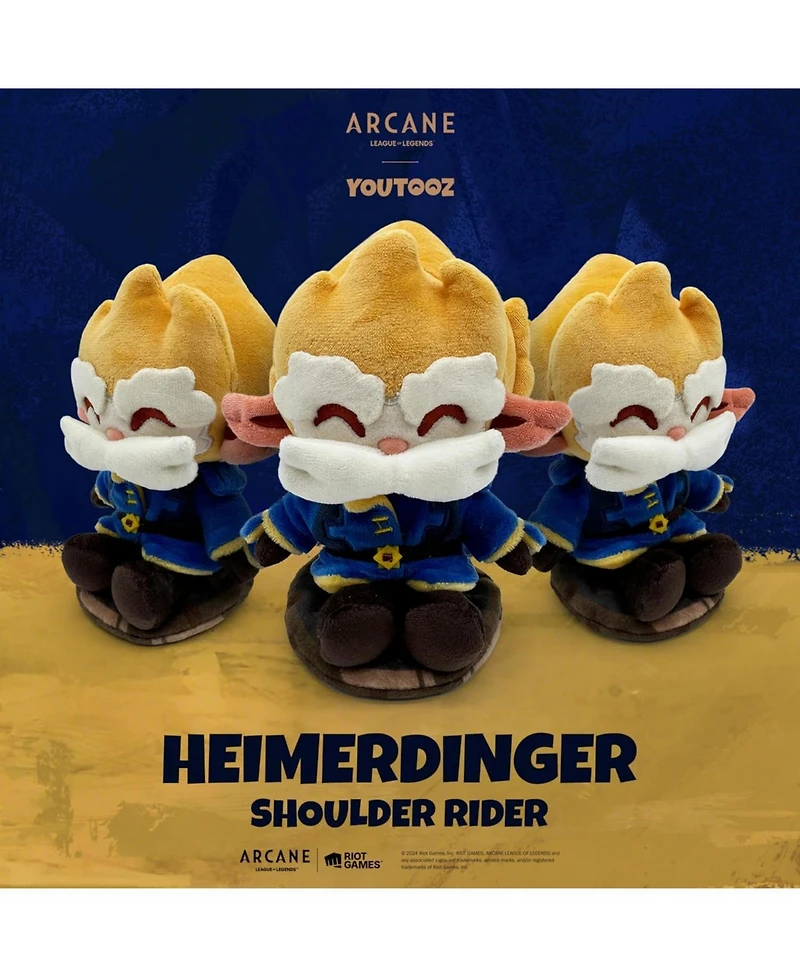 Youtooz: Arcane Collection [Heimerdinger Shoulder Rider] 6-Inch Plush
