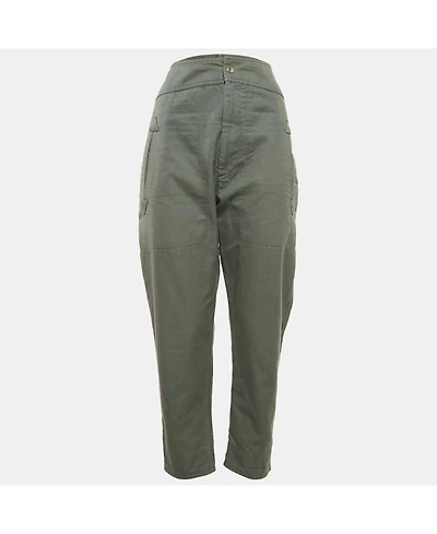 Pre-Owned Isabel Marant Women's Etoile Cotton Tapered Raluniae Trousers