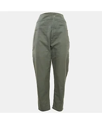 Pre-Owned Isabel Marant Women's Etoile Cotton Tapered Raluniae Trousers