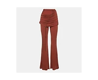Pre-Owned Jacquemus Women's Jersey Ruched Overlay Espelho Drawcord Trousers