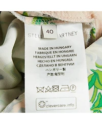 Pre-Owned Stella Mccartney Women's Multicolor Floral Print Crepe Trousers