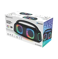 Portable Bluetooth Speaker with Rgb Light Effects and Remote Control